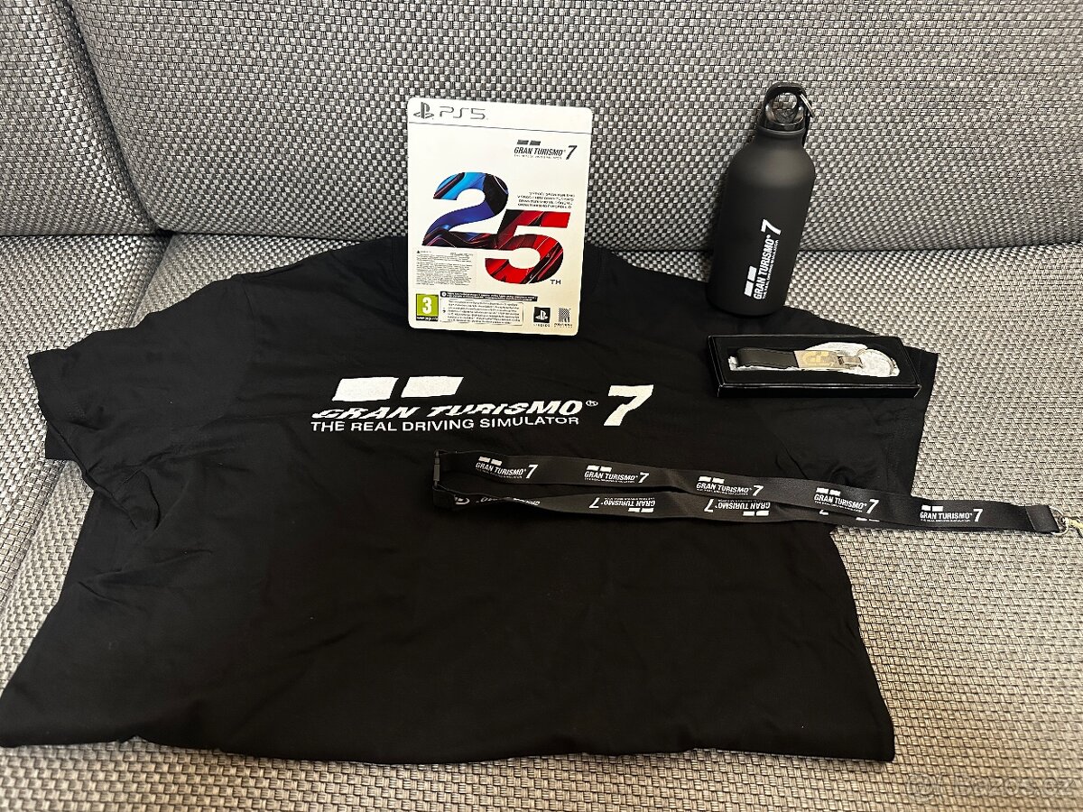 PS5 Gran Turismo 7 25th Edition Steel Box - limitovaná edice