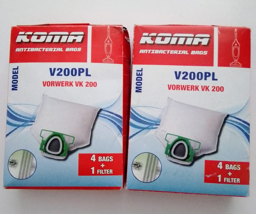 SÁČKY A FILTRY DO VYSAVAČE VORWERK KOMA V200PL