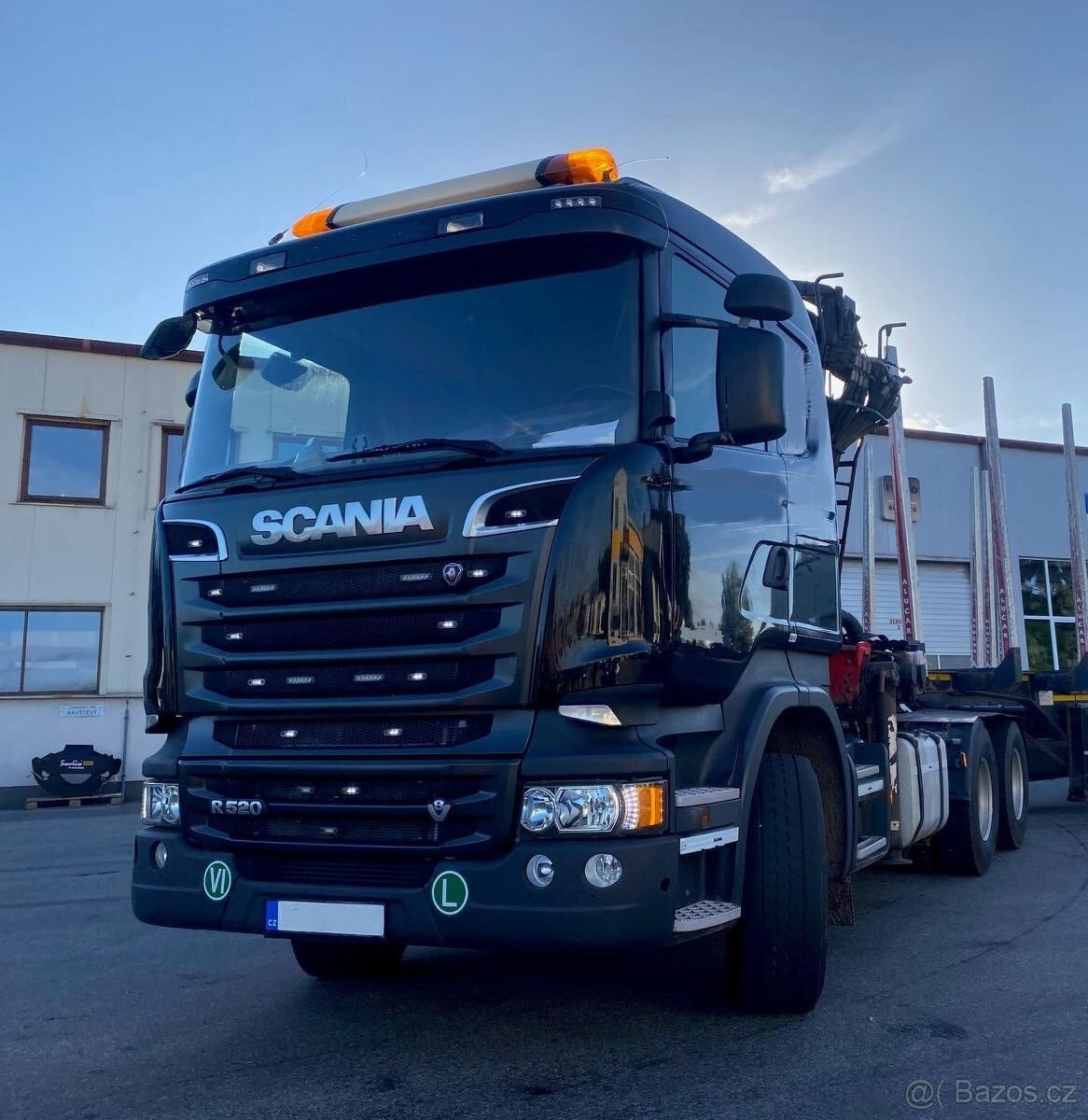 lesovůz Scania V8 R 520