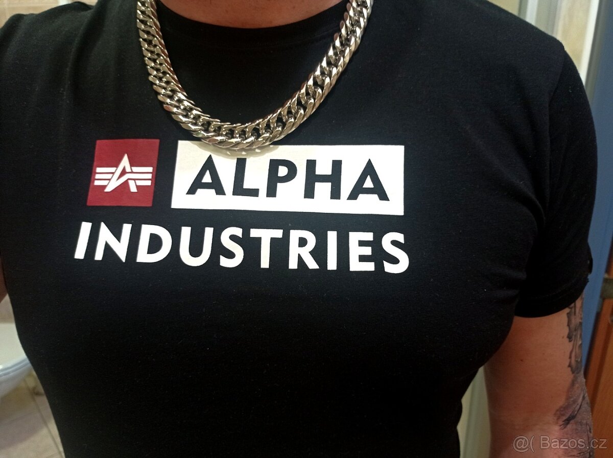 NOVÝ robustní pánský náhrdelník CUBAN Silver steel š. 16 mm