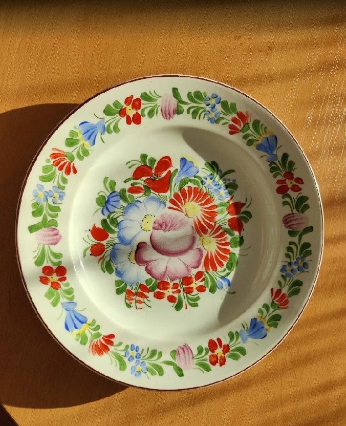 retro keramický talíř CHODOVIA Domažlice