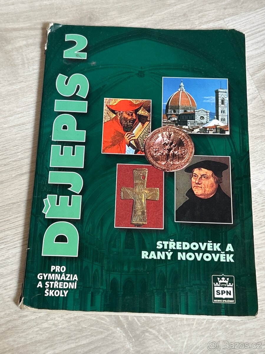 Učebnice: Dějepis 2 – středověk a raný novověk