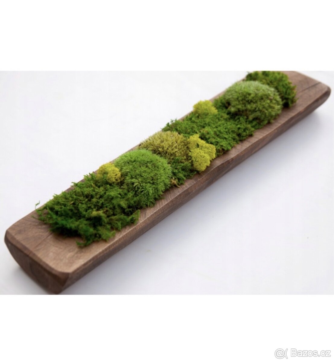 Mechová dekorace na stůl 40x10 Cm