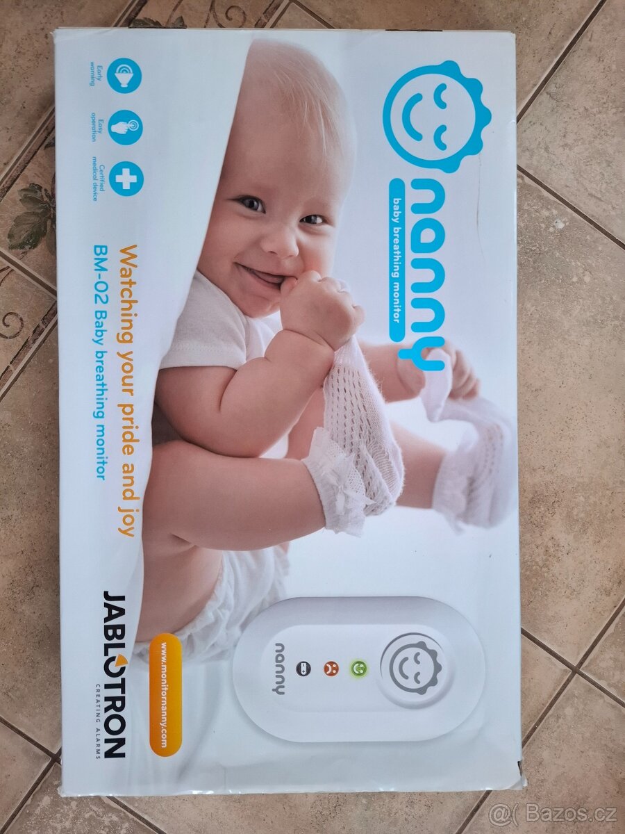 Monitor dechu Jablotron Nanny