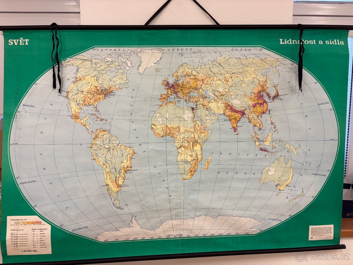 Školní mapy a výukové obrazy