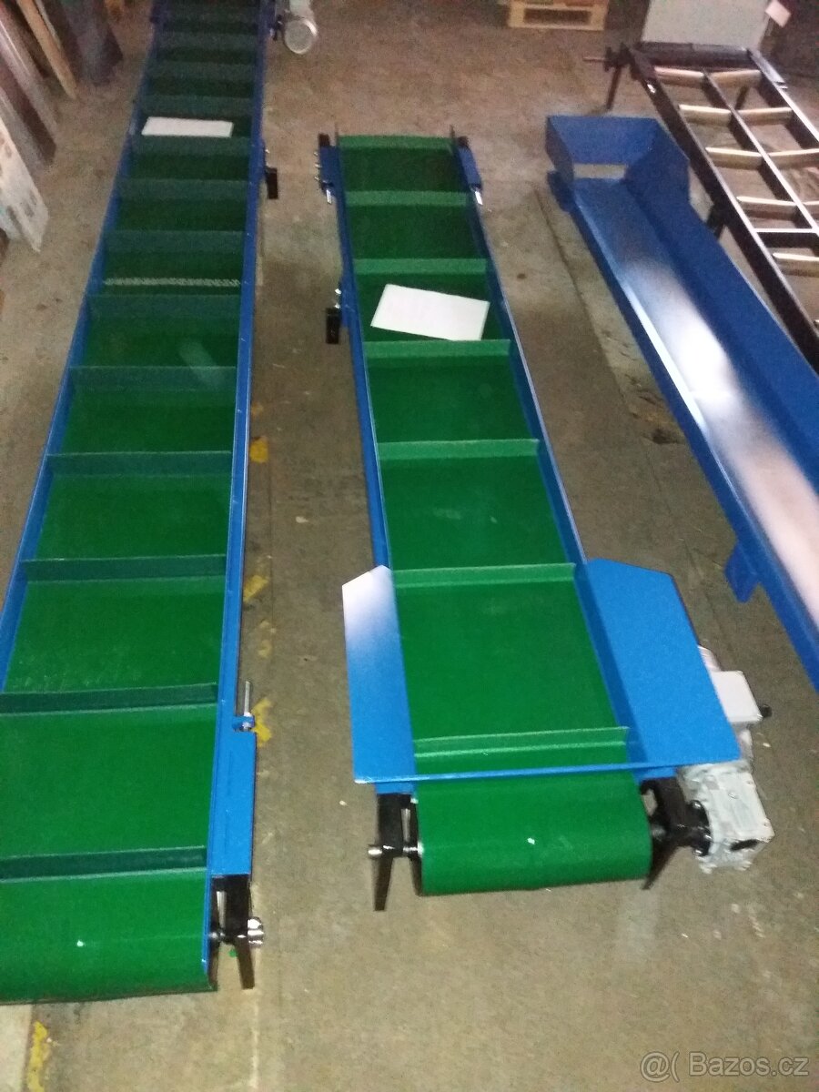 Pásový dopravník - transportér - válečková dráha