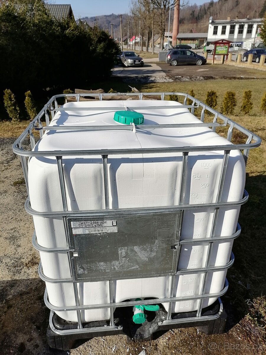 IBC kontejner, na vodu 1000l