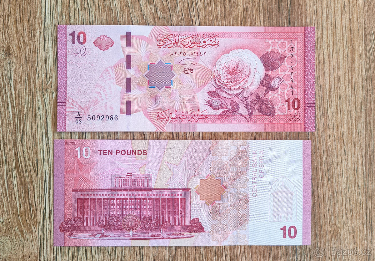Sýrie - 10 pounds