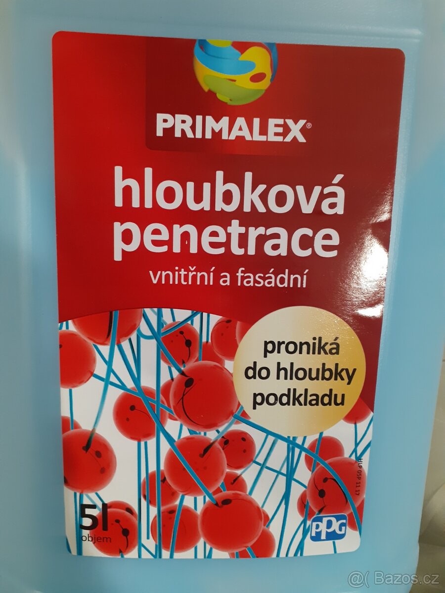 Primalex Hloubková penetrace 5l - celkem 9 kusů
