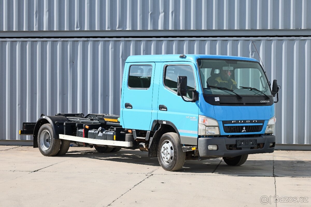 MITSUBISHI CANTER FUSO 7C15, DOUBLE KABINA (7 MÍST K SEZENÍ)