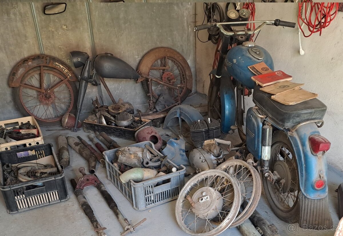 JAWA 350 a ČZ 150c