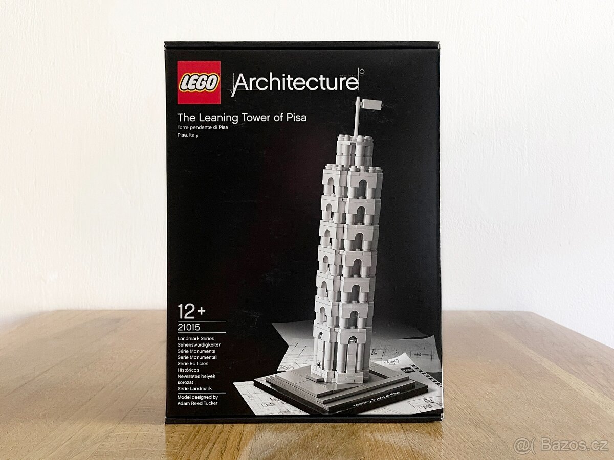 nové Lego Architecture 21015 Šikmá věž v Pise