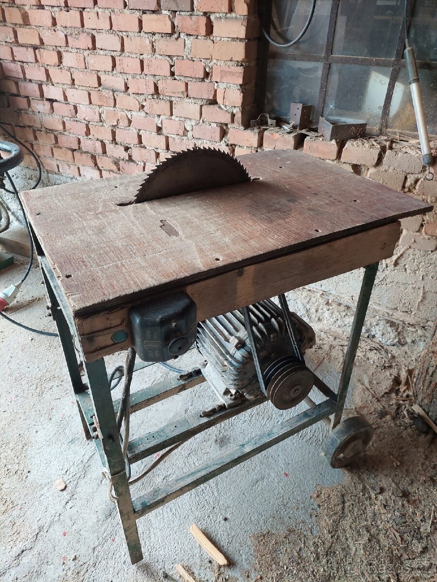 Prodám cikrulárku na 380V motor 4kW