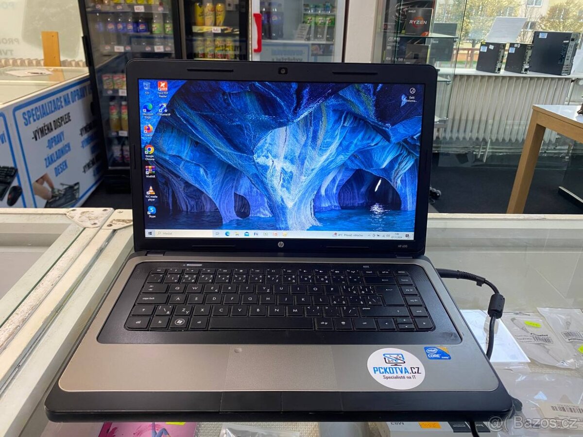 HP 630 15,6“/Intel Core i3/SSD 240GB/ RAM 4GB/ GRAFIKA: Int