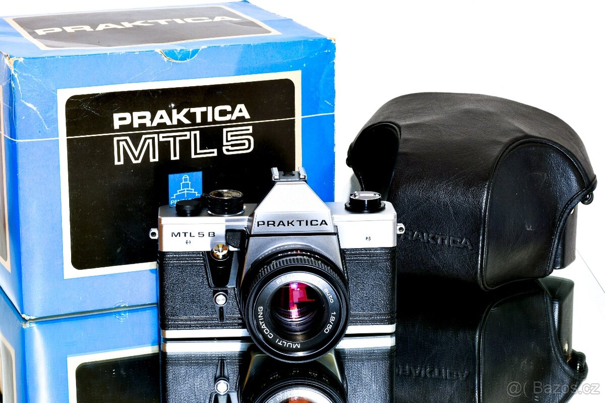 Praktica MTL5B + Pentacon 1,8/50mm TOP STAV