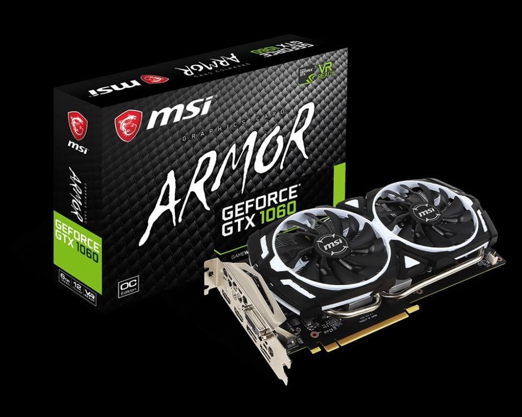 GTX1060/6GB msi armor oc verze