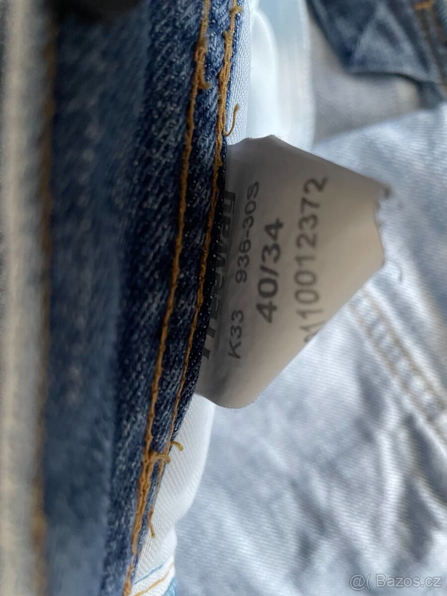 Panske Jeans Freeway, střih Regular, pas 110 delka 108 cm