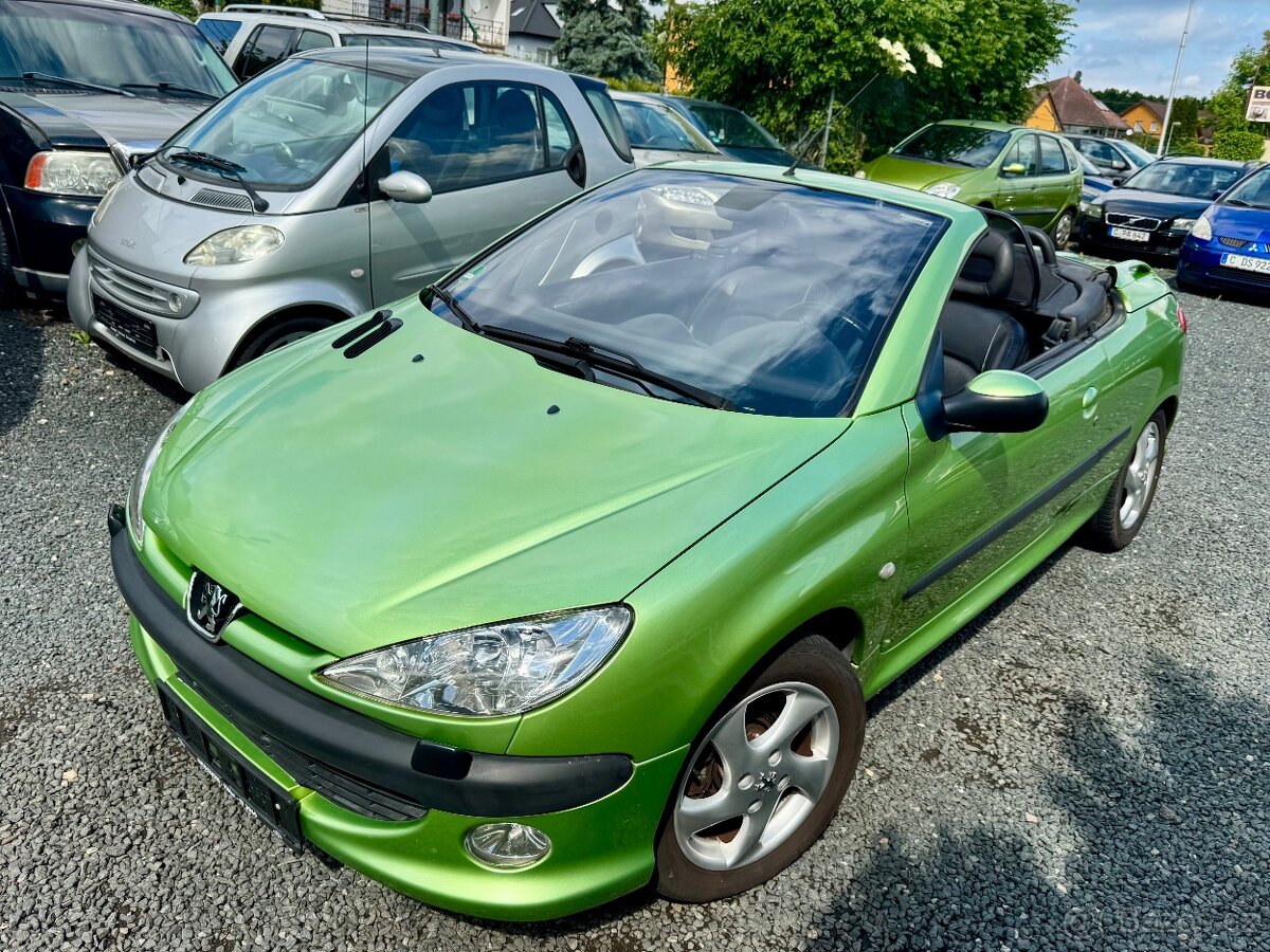 Peugeot 206, CC 1.6i 80kW.Klima Kabrio