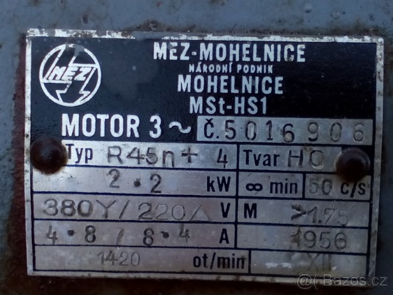 Prodám poctivé ČS silné a funkční elektromotory
