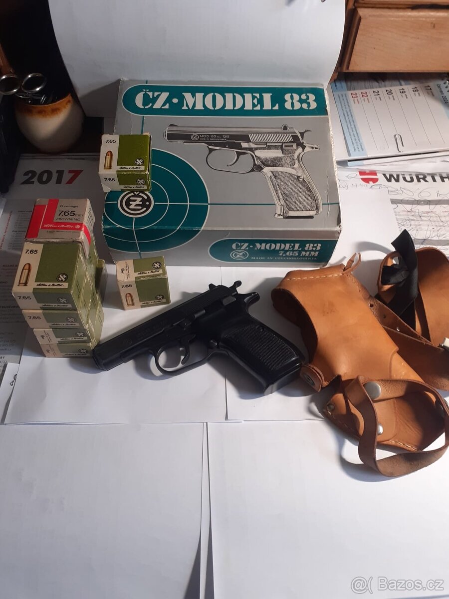 Pistole CZ 83