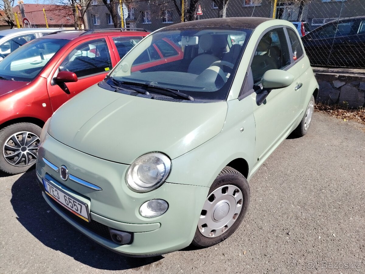 Fiat 500 1,3 jtd r.v.2009