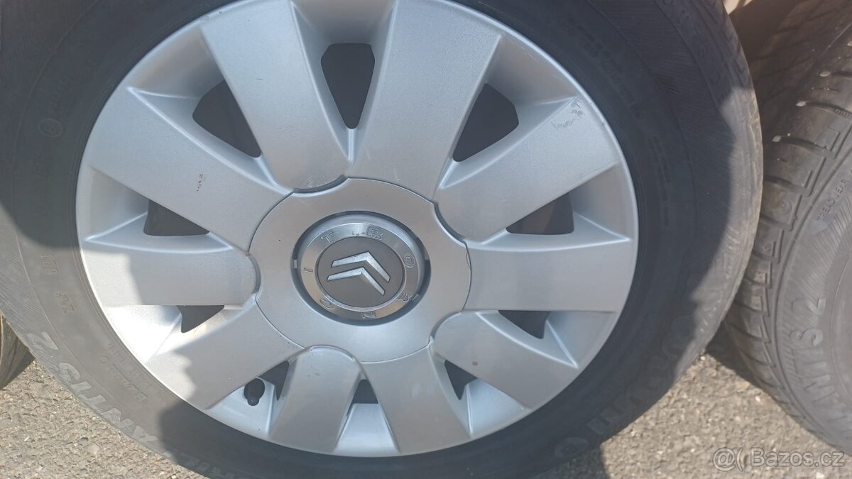 Sada litých kol s pneu 185/65 R15 88T
