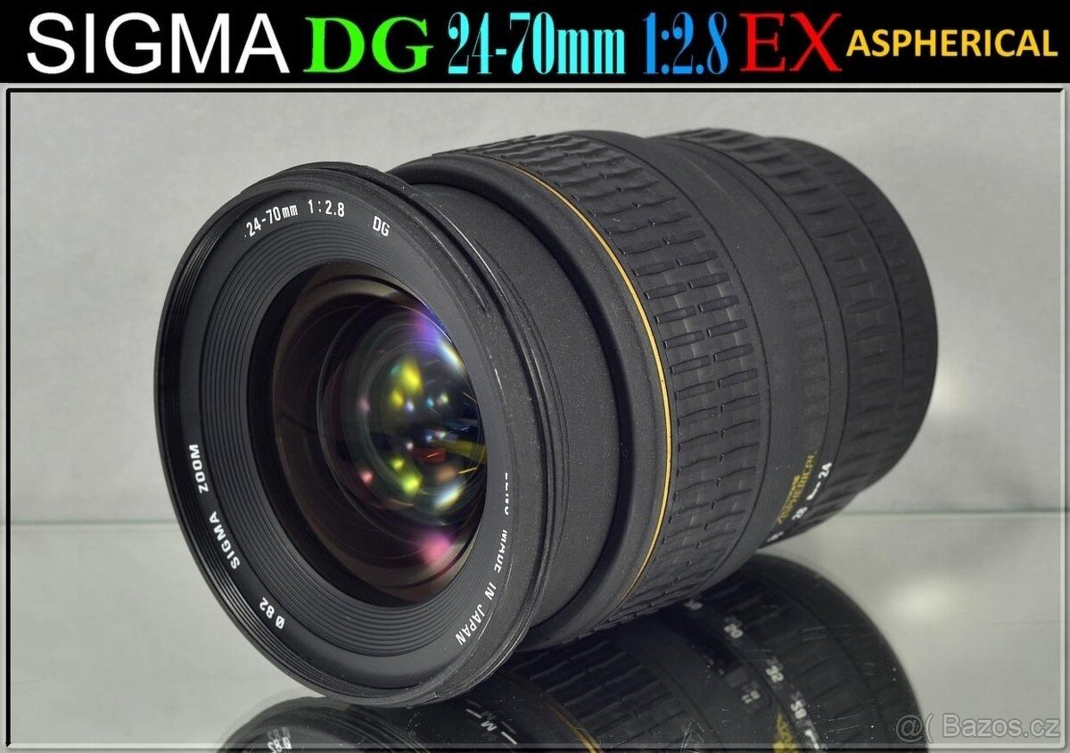 pro Canon - Sigma DG 24-70mm F/2.8 EX ASPHERICAL