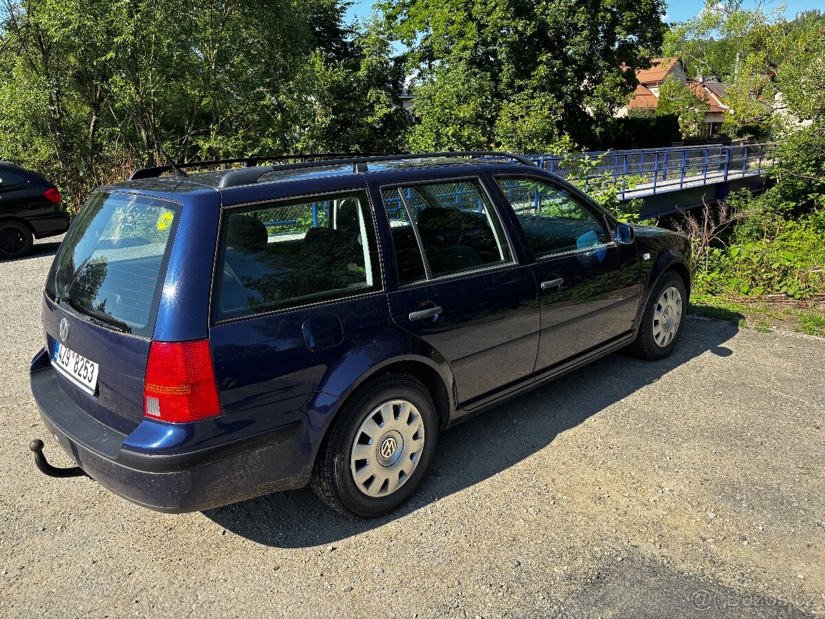 Golf variant kombi 1.6 benzin (74kw), přestavba LPG