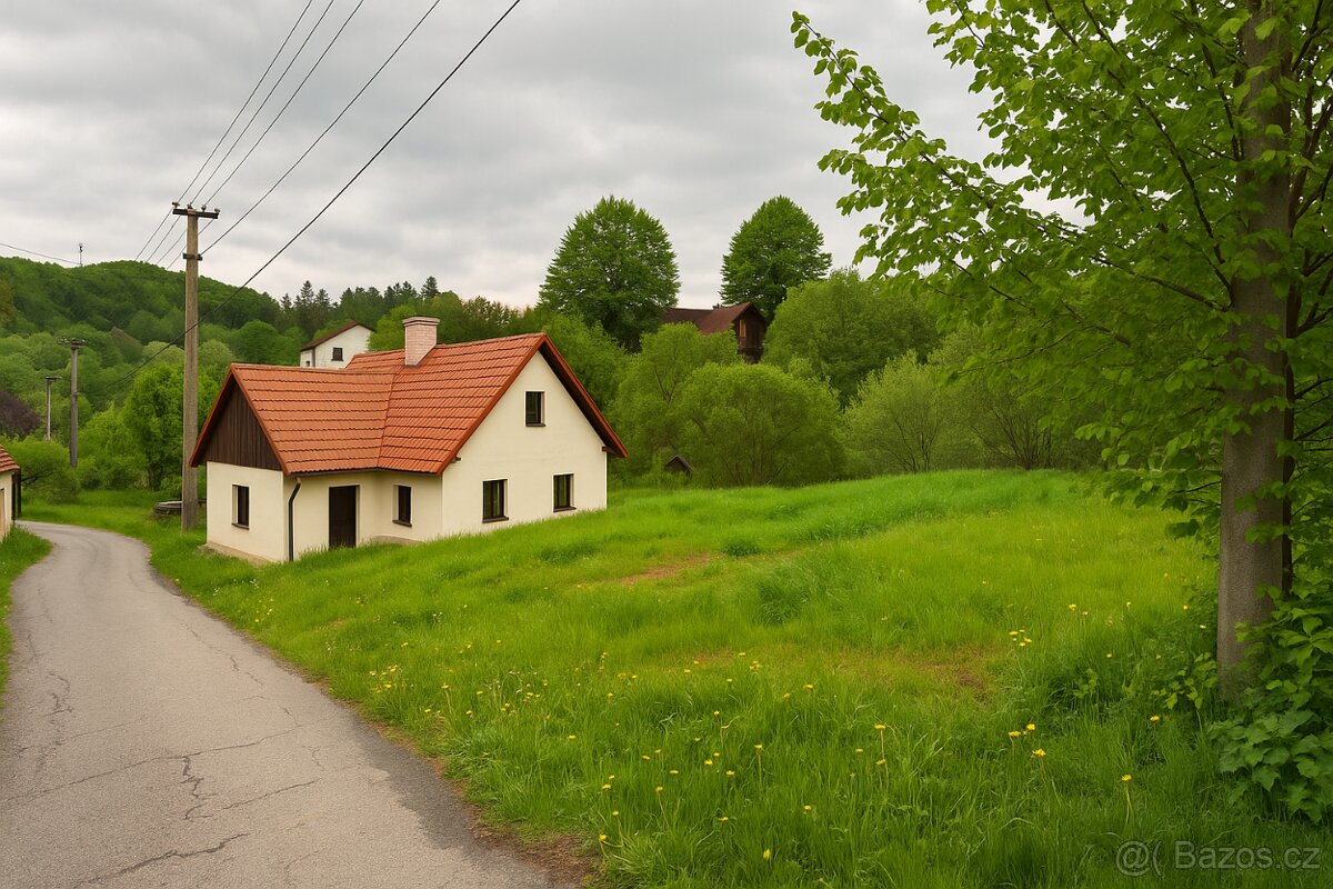 Prodám stavební pozemek s číslem popisným