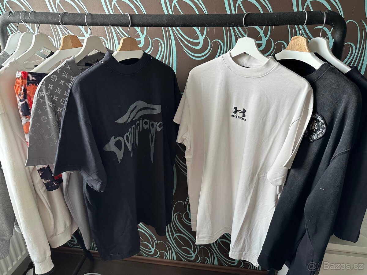 Balenciaga, Chrome Hearts, LV TOP Kvalita