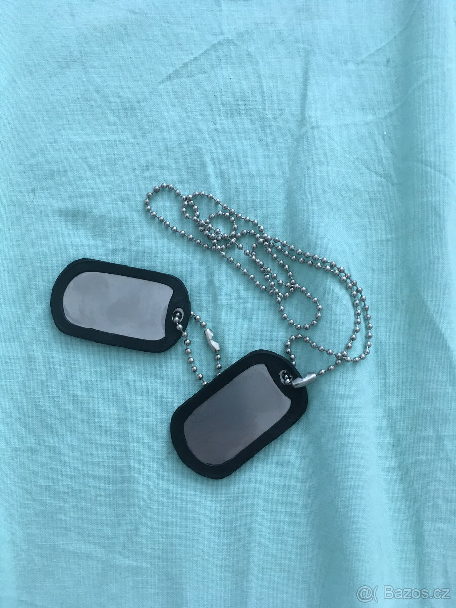 Vojenské psí známky, dog tag - NOVÉ