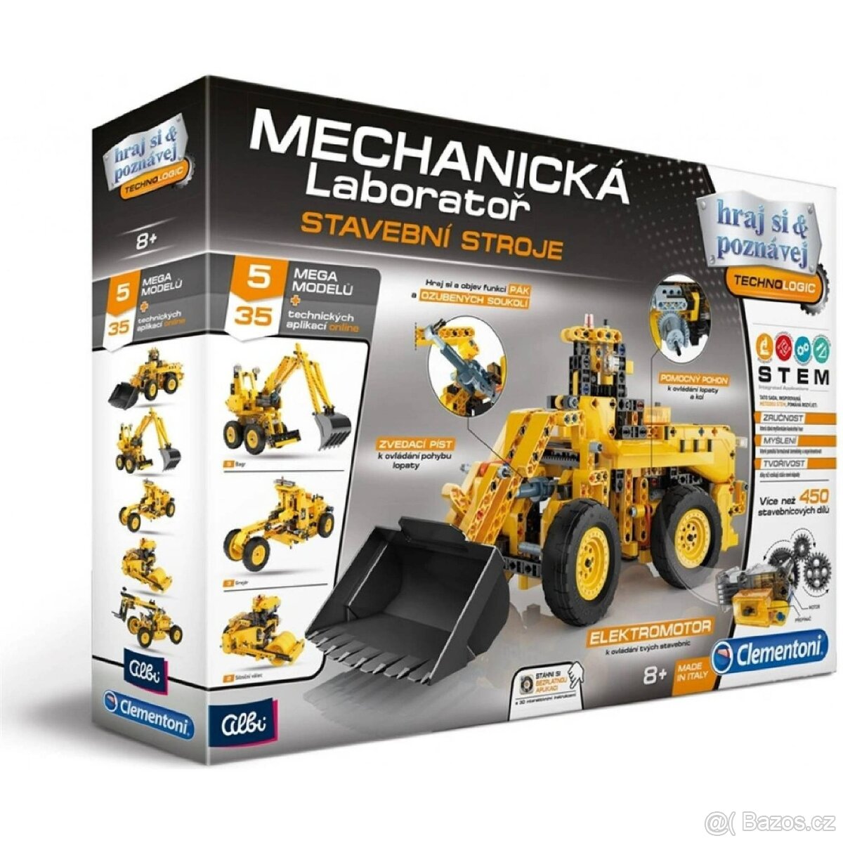 LEGO - Mechanická laboratoř - Stavební stroje