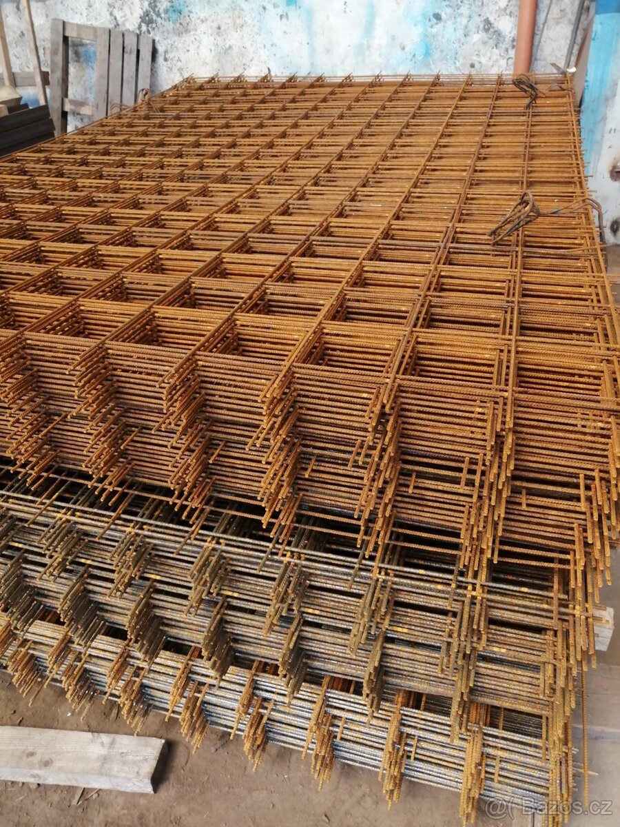Kari sítě, betonářská ocel