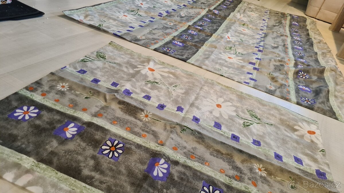 Šedé povlečení saténové