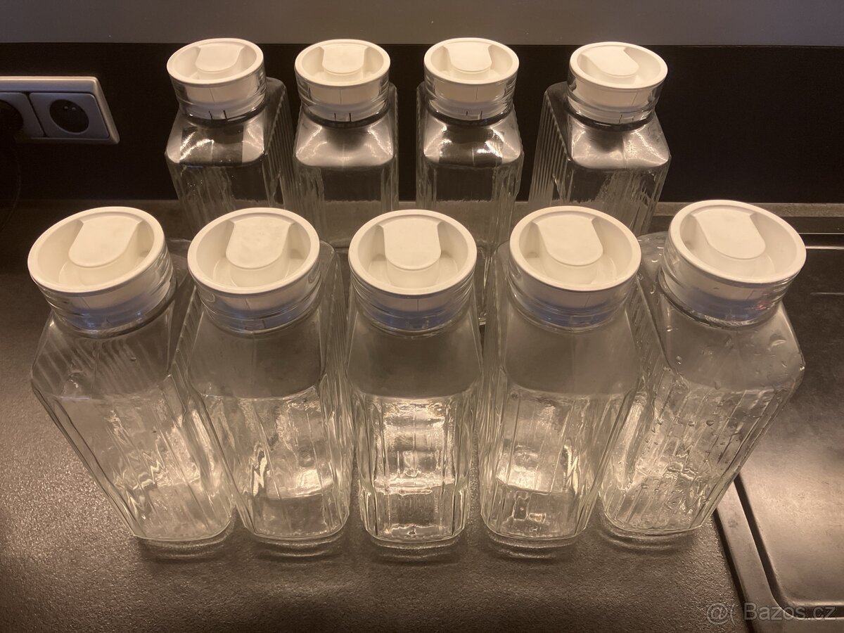 Skleněné dózy na potraviny