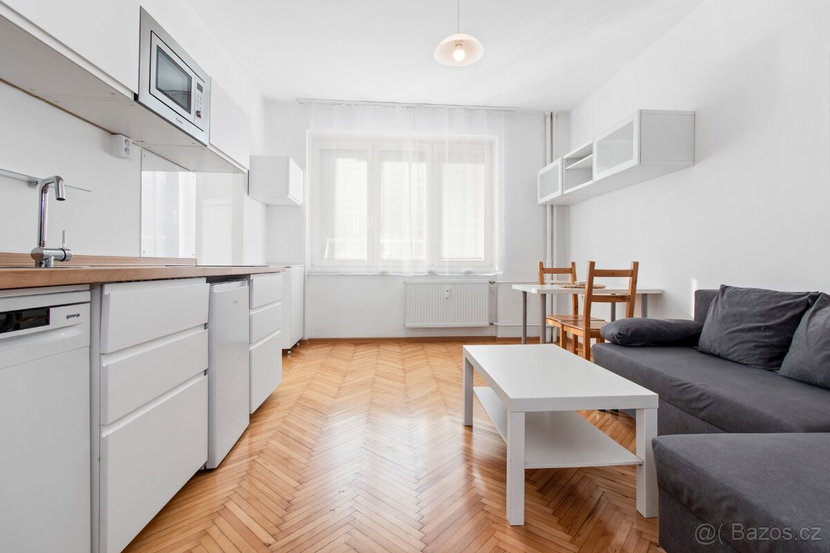 Pronájem bytu 1+1 (upravený na 2+kk)