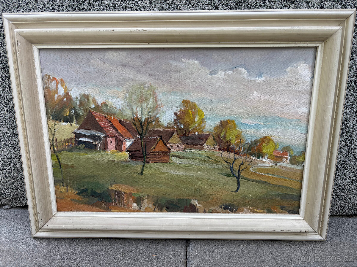 Prodám obraz česká krajina