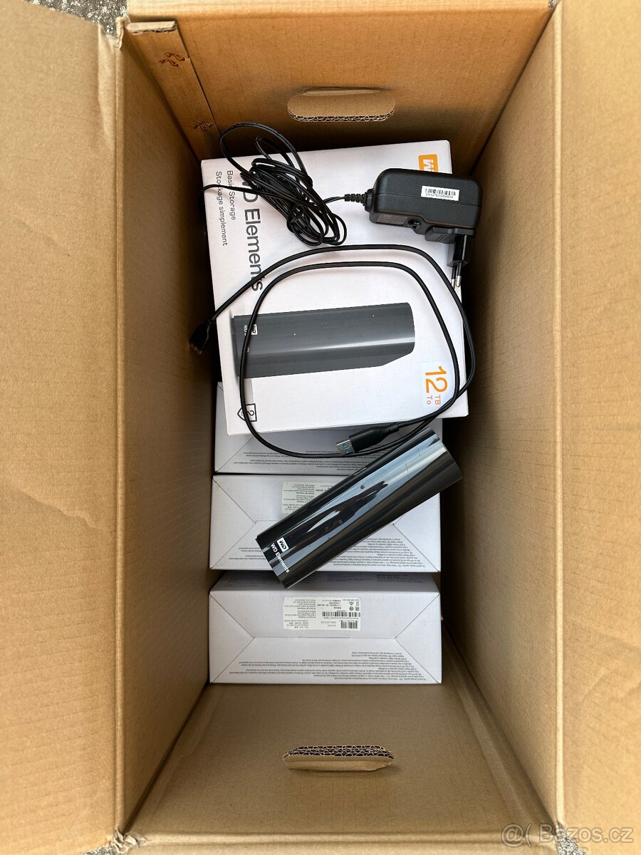 Externí disk WD Elements Desktop 12TB 8x