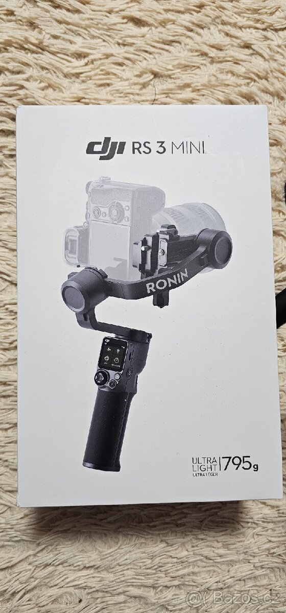 Dji rs 3mini,stabilizátor + brašna na přenášení