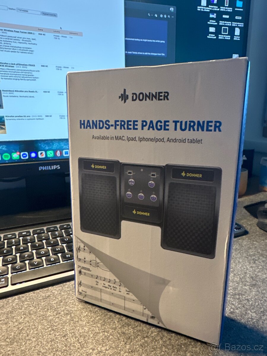 Donner Wireless Page Turner DBM-1