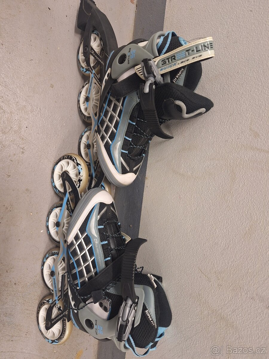 Prodám dámské kolečkové brusle Street line - sleva 60%