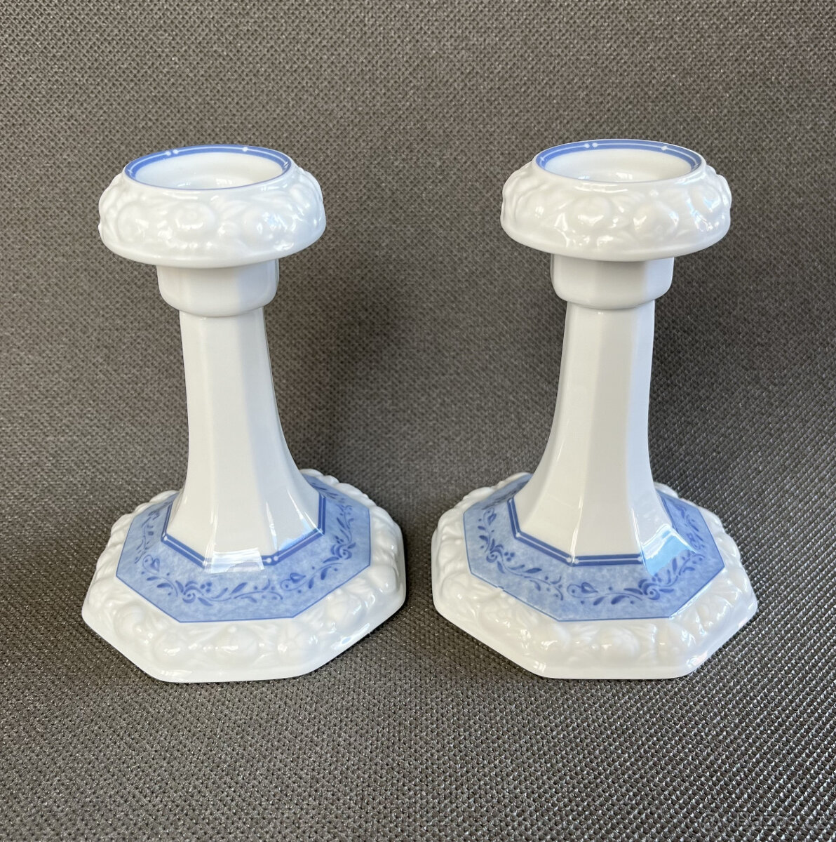 Rosenthal Maria 2x porcelánový svícen 13 cm