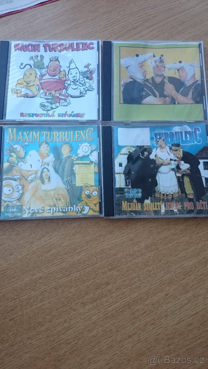 Dětské knížky, CD - Maxim Turbulenc,Pokemoni,....