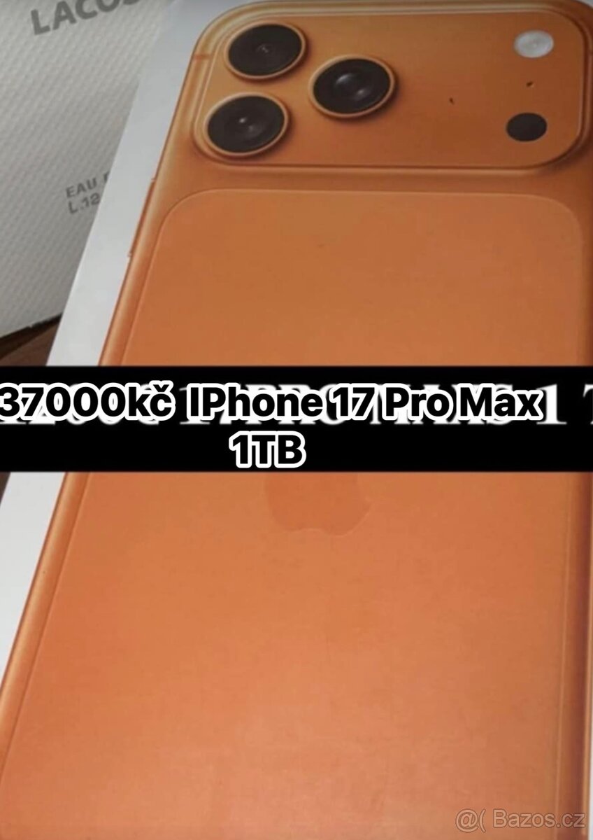 IPhone 17 Pro max 1TB