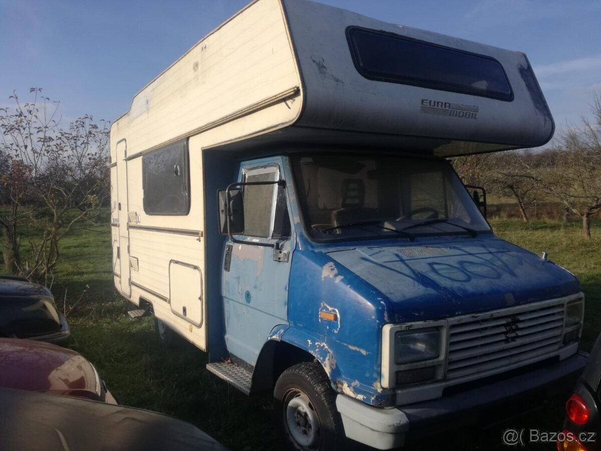 Obytný automobil Peugeot J5, 2.5D, 55kW, originál výbava