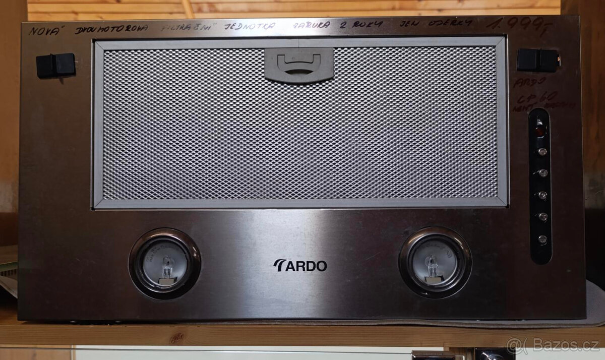 Vestavný odsavač par Ardo CP 60