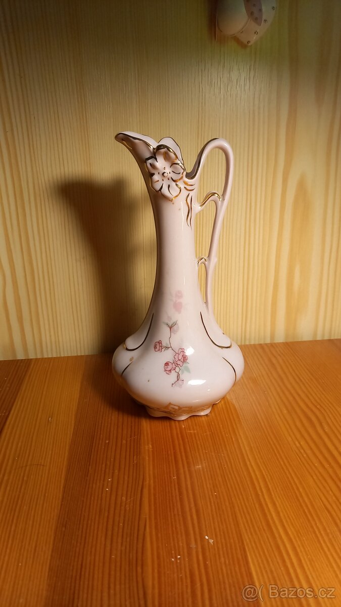 Růžový porcelán (4 ks)