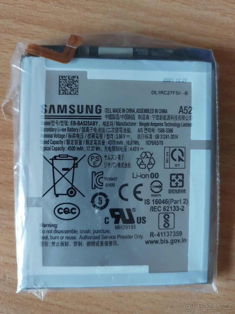 Baterie pro Samsung A52s (použitá)