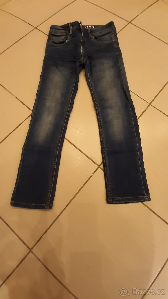 Chlapecké džíny, vel.140