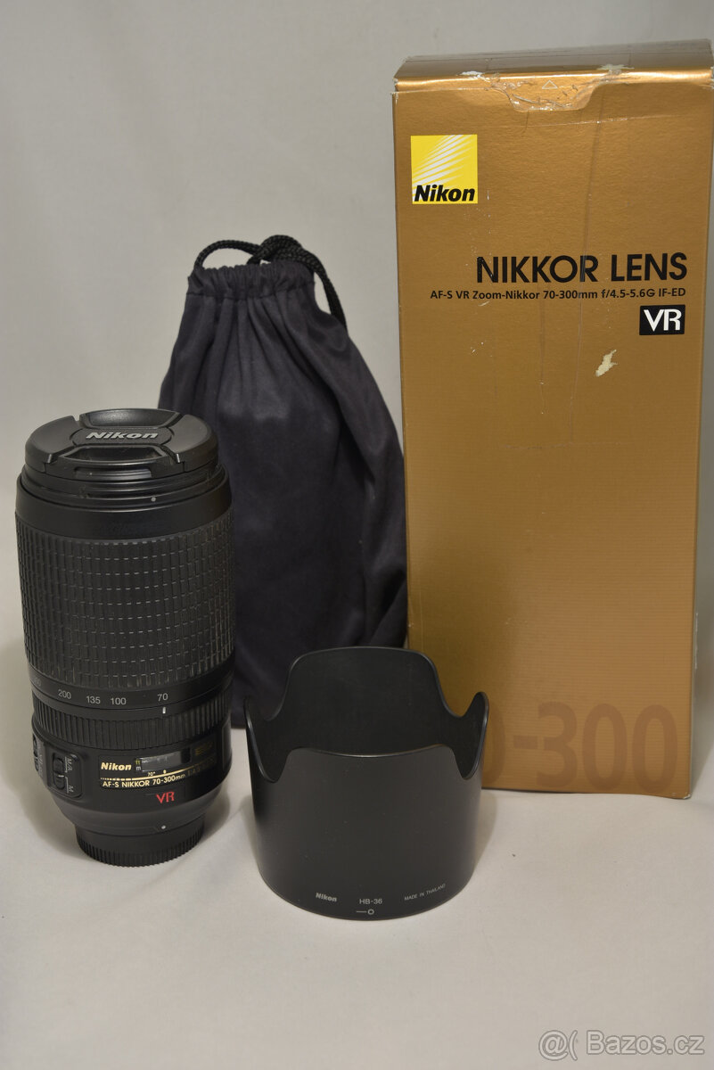 AF-S NIKKOR 70-300 / 4,5-5,6 G IF ED VR NIKON.